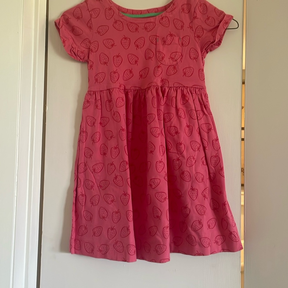 Mini Boden strawberry dress